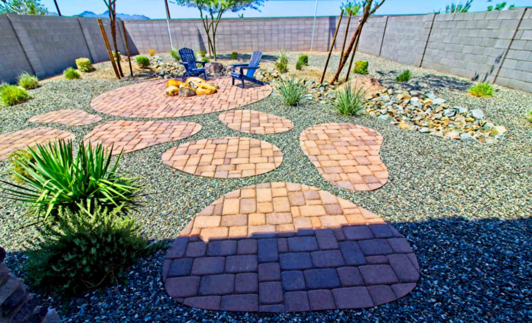 Concret patio--